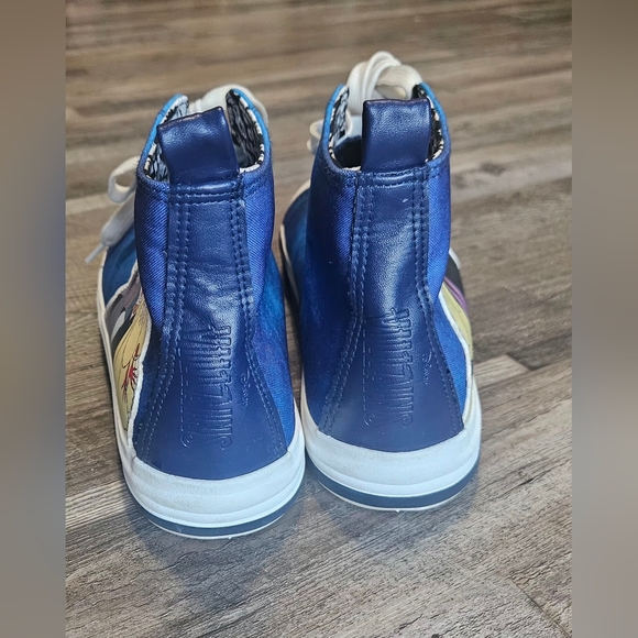 🩵🩷 Ground Up Disney Villains Women's Casual High Top Sneakers Size 9.5💙🩷 - Picture 9 of 11